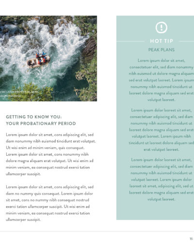 Tourism Employee Handbook Print Design18