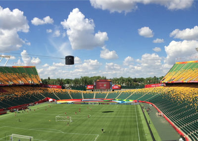 FIFA Field of Play Look of the Games Edmonton